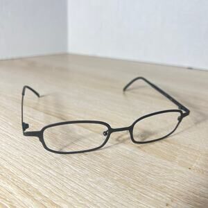 l.a. Eyeworks Fully 552 Eyeglasses Frames ONLY Black Pure Titanium 47-20-130